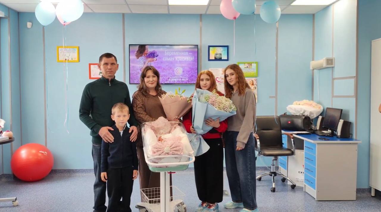 В многодетной семье из Кабардино-Балкарии родился десятый ребенок