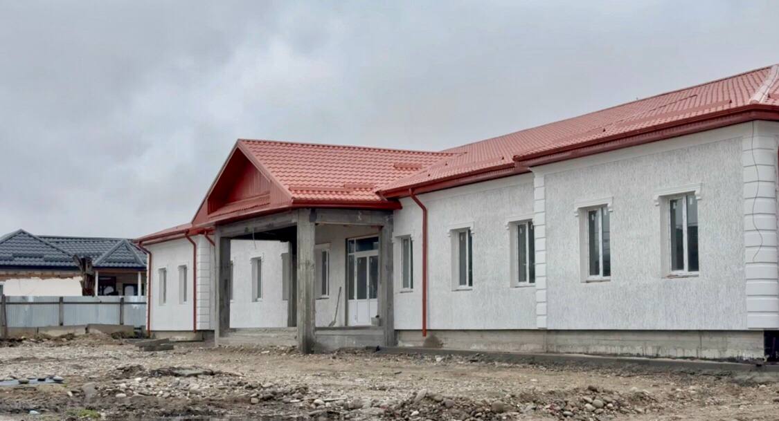 В селении Кенже завершается строительство новой амбулатории