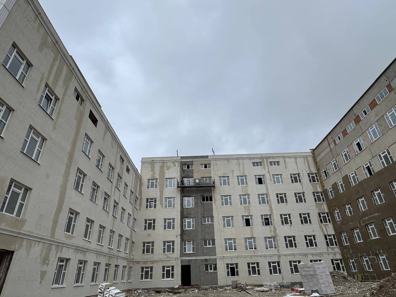 В Нальчике строительство нового онкологического диспансера вышло на новый этап